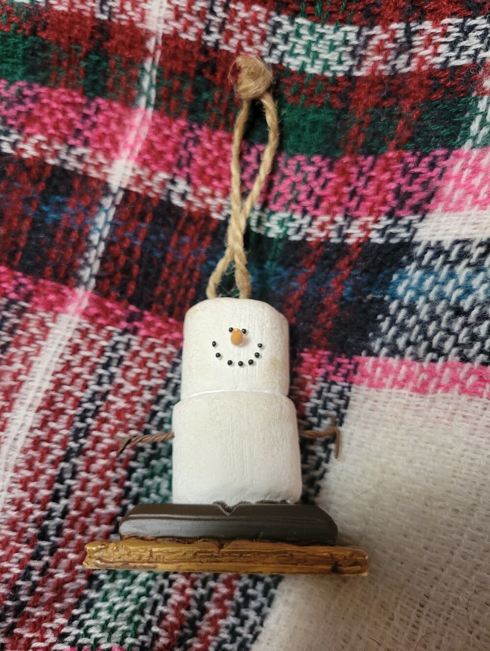 S'mores Ornament Marshmallow Chocolate Christmas Decoration